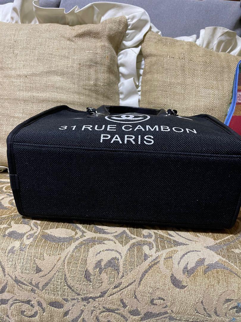 Chanel Deauville small bowler (Category: Luxury Bags & Wallets) located in San Fernando. Submitted by km_koleksyon (Listing ID 1140545111, Image 3). Description: Good condition.