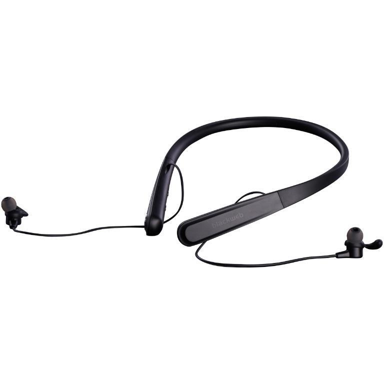 Cheap Product Blackweb Wireless Bluetooth Neckband Earbuds Black