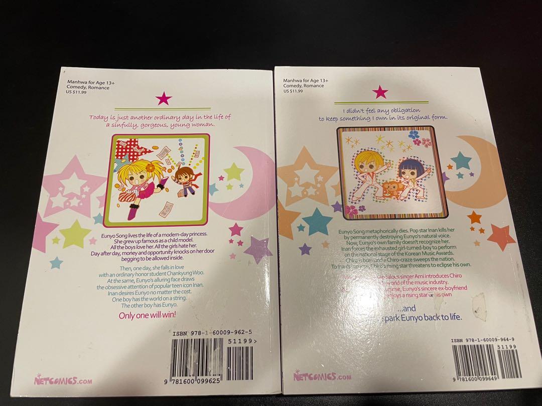Chiro The Star Project Book #1 & #3 English Manhwa, Hobbies & Toys