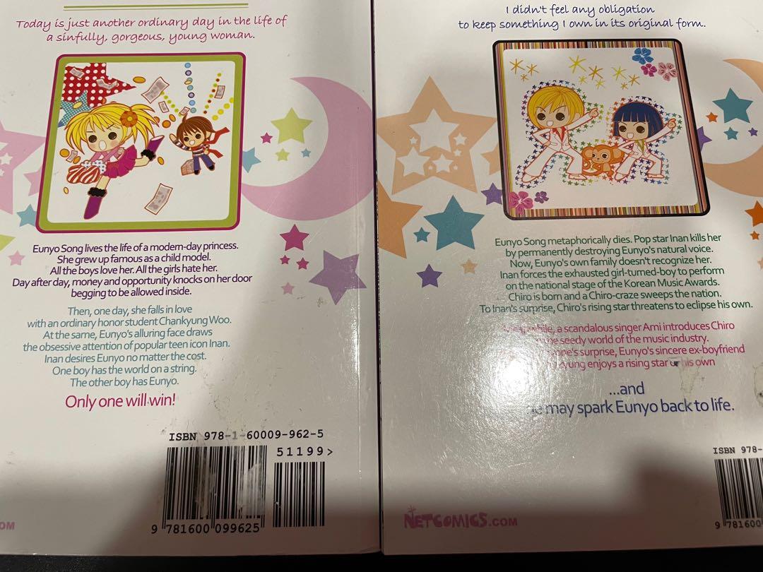 Chiro The Star Project Book #1 & #3 English Manhwa, Hobbies & Toys
