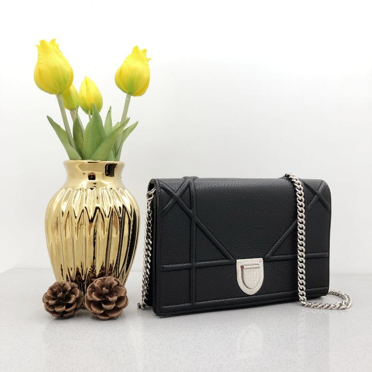 Christian dior diorama wallet on chain deals