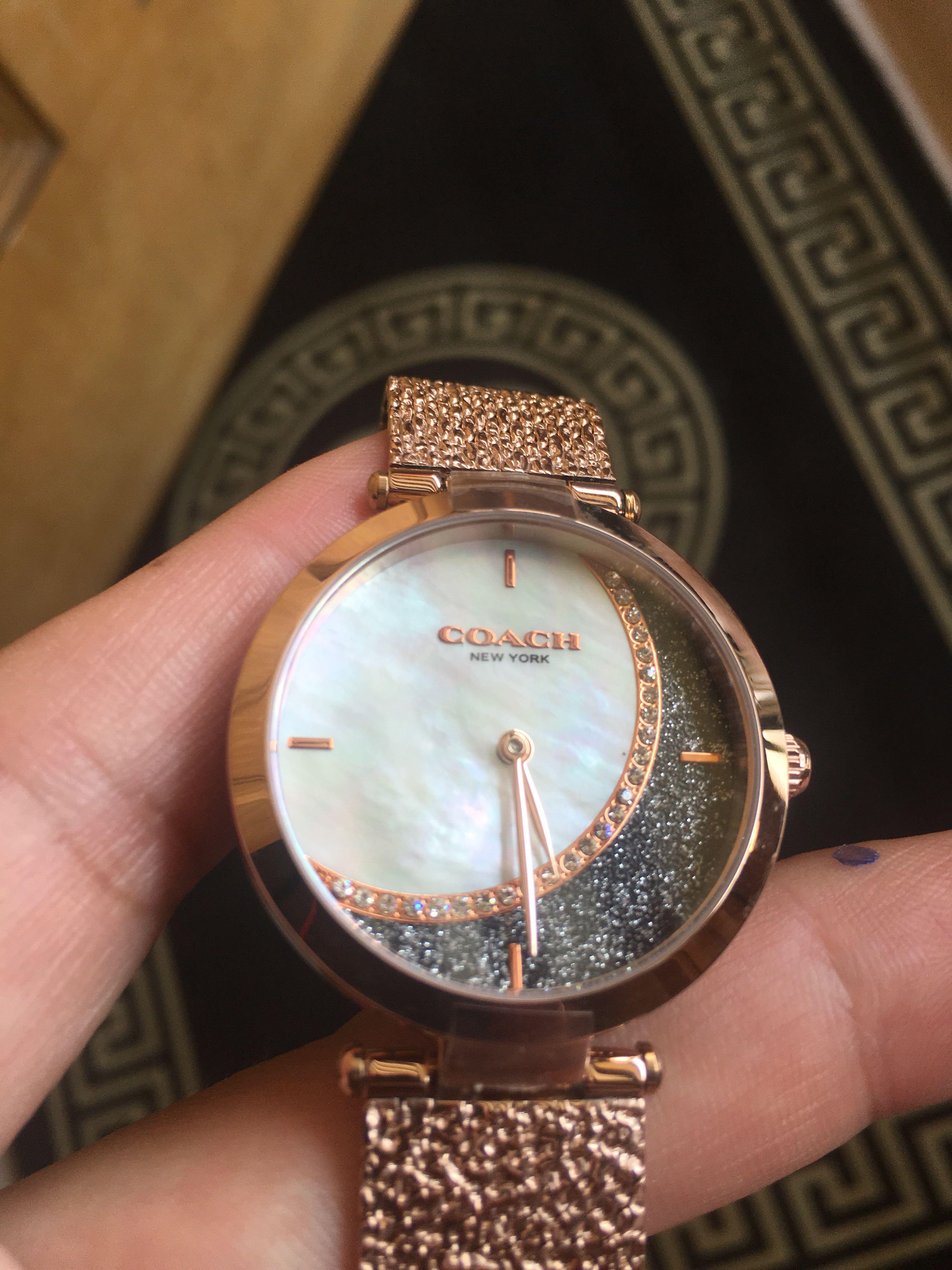 coach bling watch