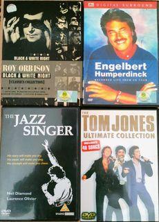 Concerts of Engelbert, Tom Jones, Neil Diamond and Roy Orbison