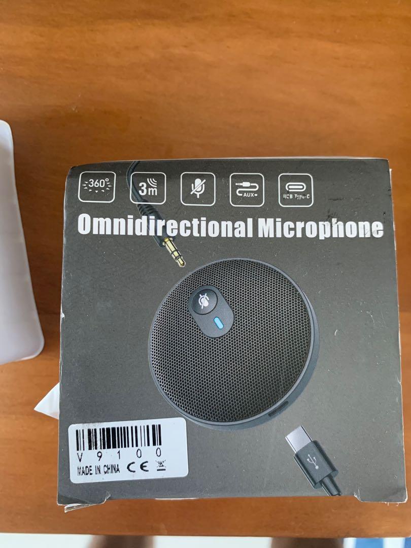 Conference/Zoom USB Microphone, Audio, Microphones on Carousell