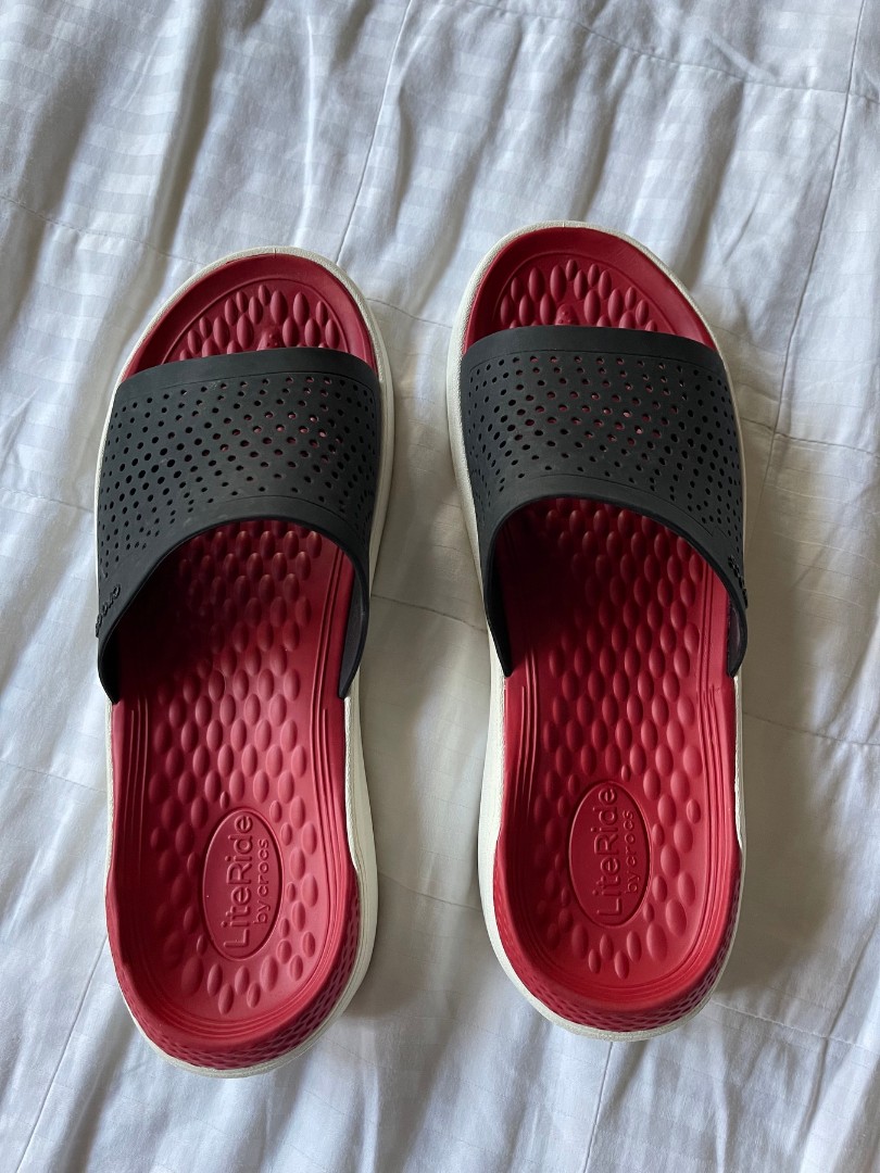 literide black crocs