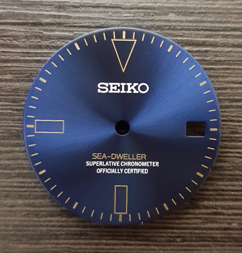 Dark Blue Sunburst Seiko Sea Dweller Dial Men s Fashion Watches