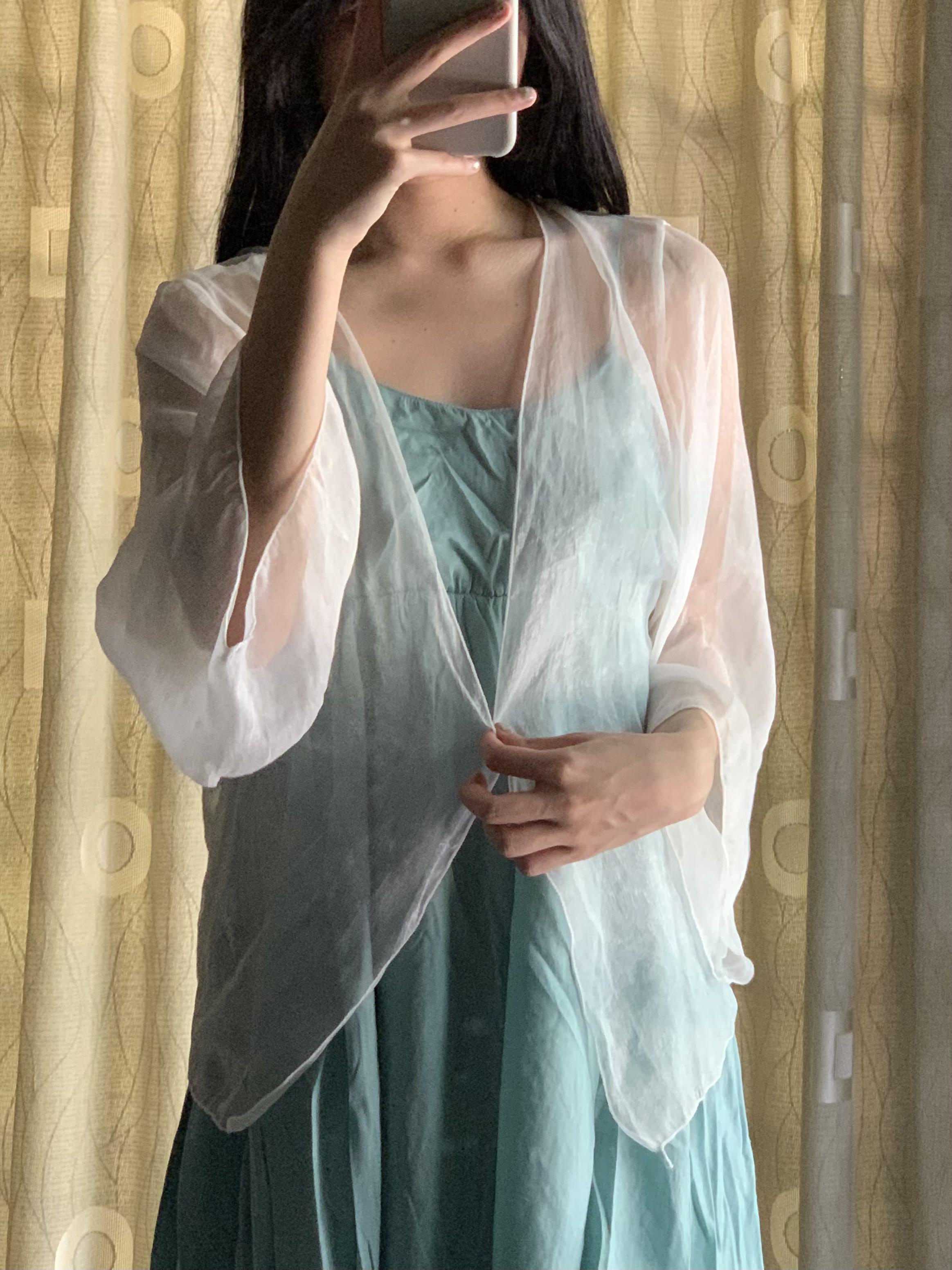 Translucent cardigan online