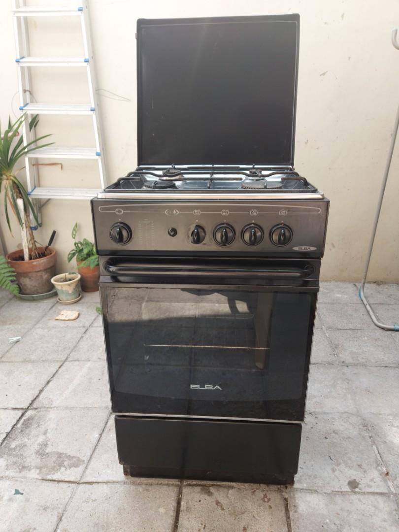 ELBA Gas stove with FREE turbo broiler, TV & Home Appliances, Kitchen