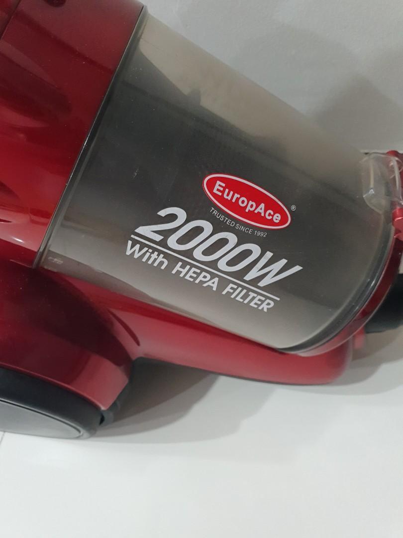 EuropAce 2000W Vacuum Cleaner w/ HEPA Filter, TV & Home Appliances