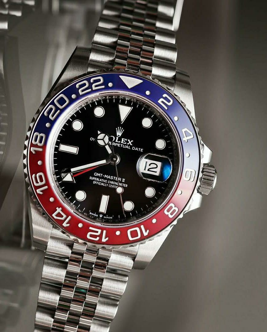 Fast Sale, New, Rolex GMT Master Pepsi Bezel Jubilee sz 40 mm, Full set  2021, No receipt Warranty, •Nett, •Exclude ongkir