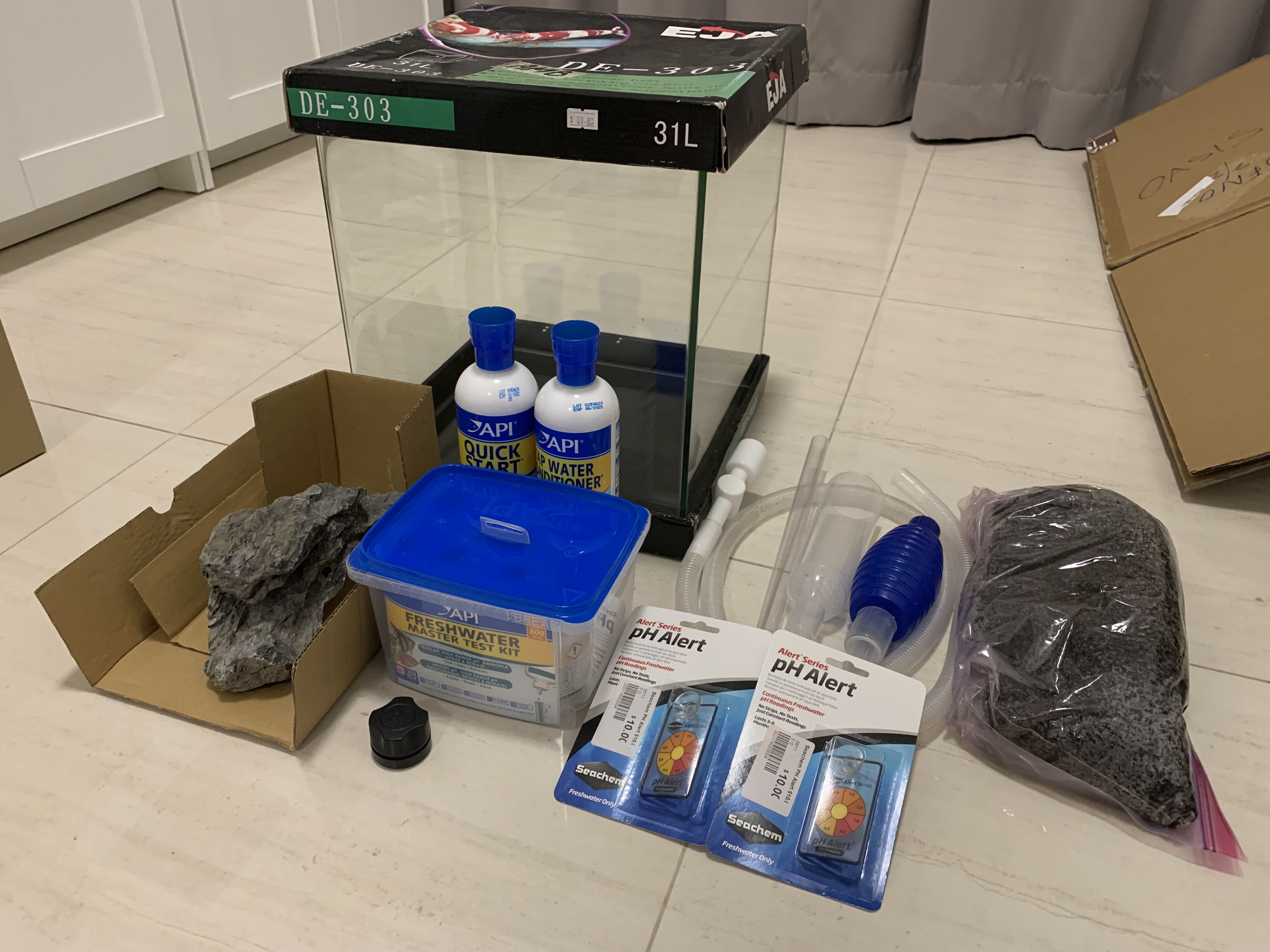 Fish Tank Bundle Pet Supplies Homes Other Pet Accessories on