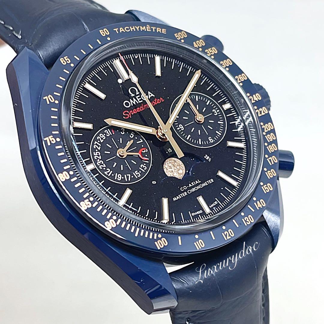 FS.BNIB OMEGA SPEEDMASTER BLUE SIDE OF 