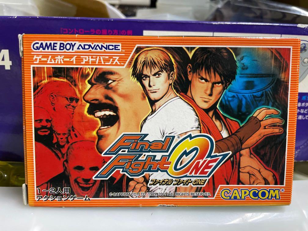 GBA ファイナルファイトONE 欧州版 英語版 ゲームボーイアドバンス