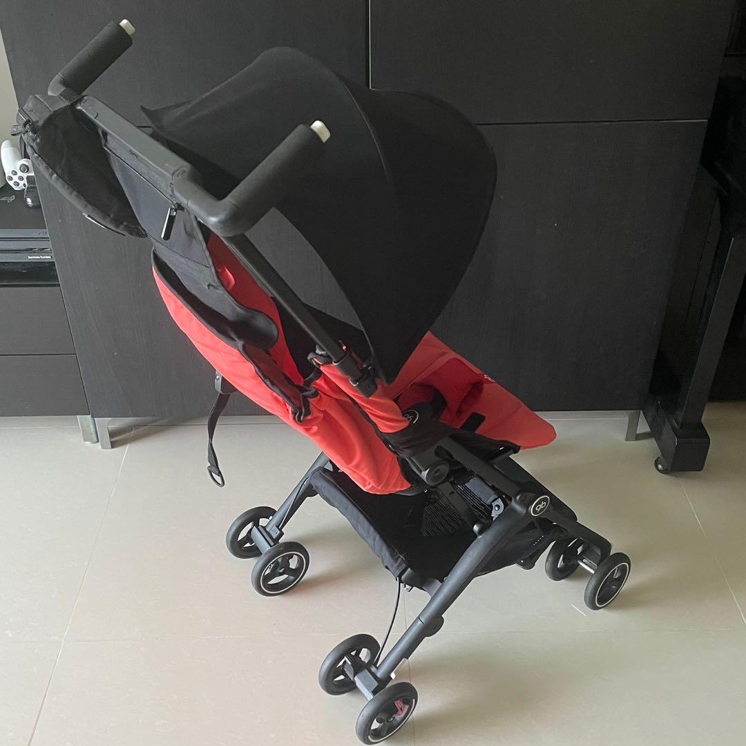GB Pockit Plus Ultra Compact Lightweight Stroller Cherry Red Babies Kids Going Out Strollers on Carousell