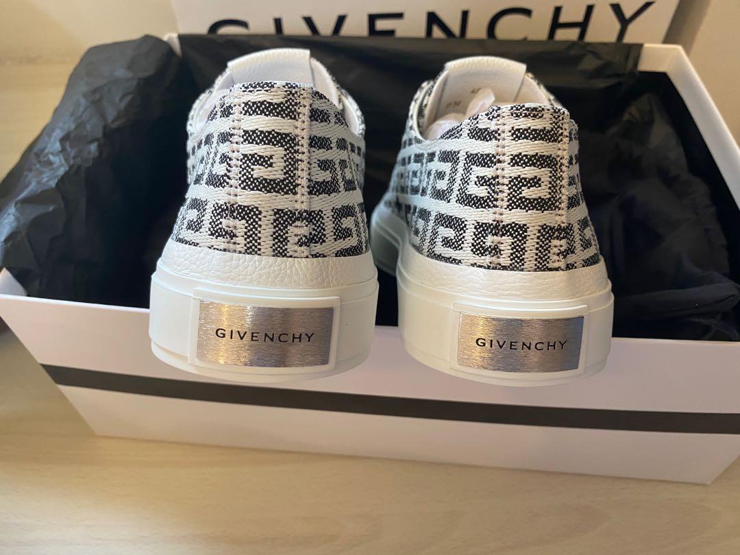 Givenchy 4g webbing knitted mid sneakers online