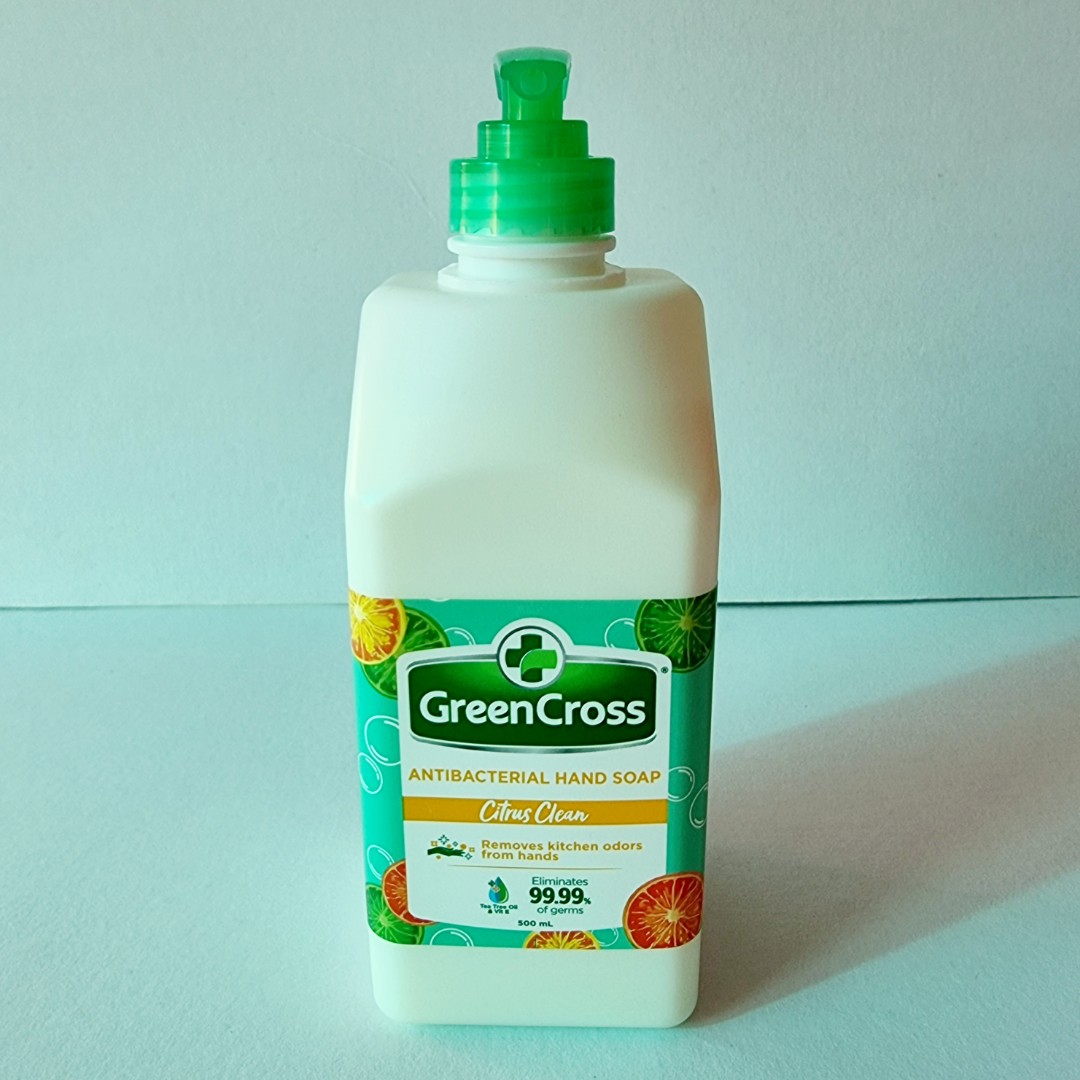 Green Cross Antibacterial Liquid Hand Soap 500ml Beauty And Personal