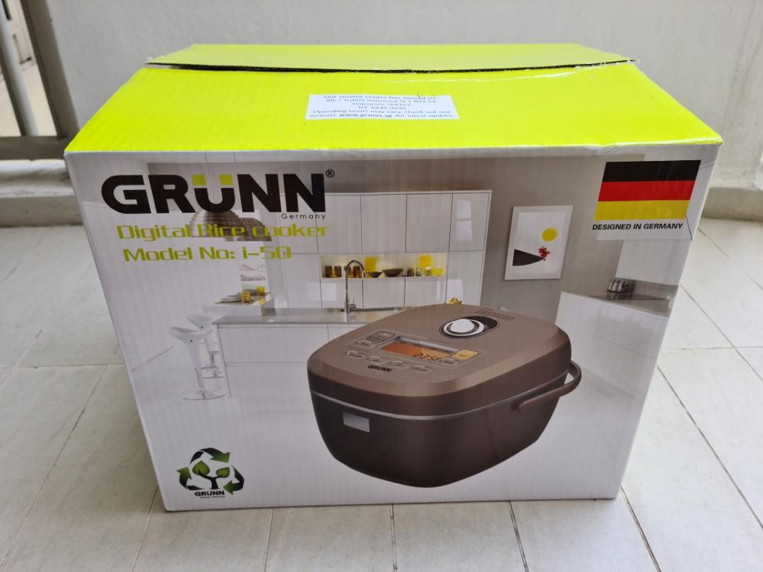 Grunn i50 Digital Rice Cooker, TV & Home Appliances, Kitchen