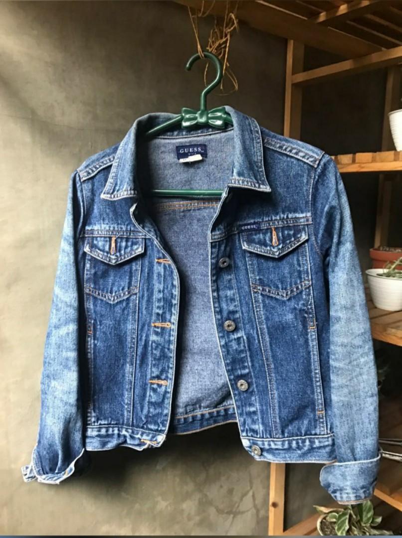 Guess Jacket Jeans, Fesyen Wanita 