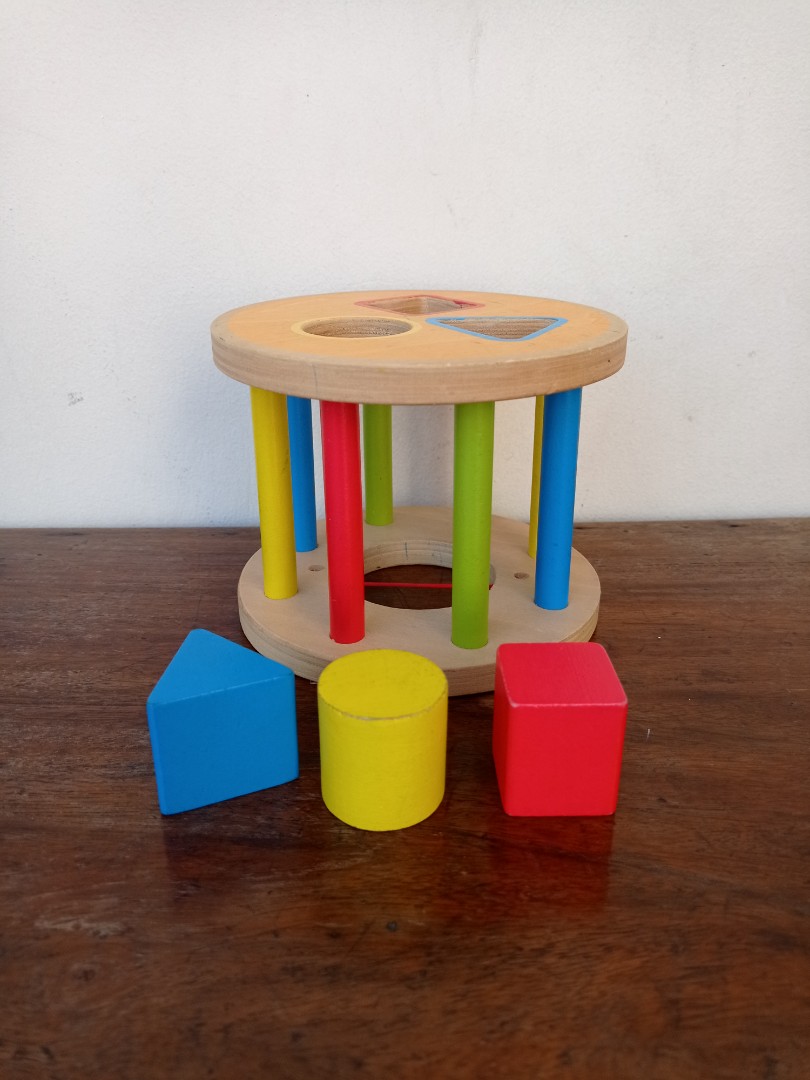 Hape Wooden Shape Sorter, Hobbies & Toys, Toys & Games on Carousell