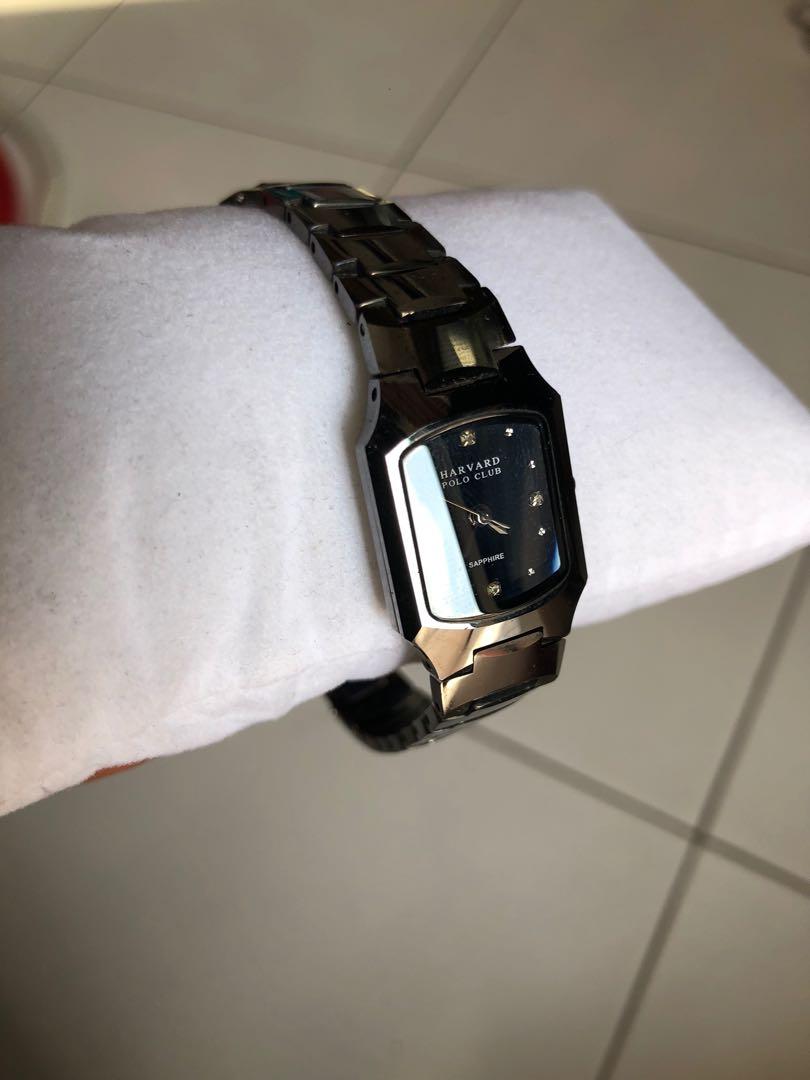Harvard polo deals club watch sapphire