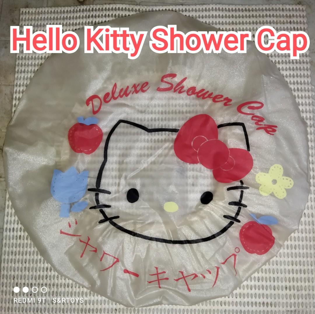 Hello Kitty (Category: Bath) located in Manila. Submitted by sandrtoys (Listing ID 1140579306, Image 1). Description: Hello Kitty Shower Cap and Bubble Net Set Php 280 ✔ Brand New ✔ Authentic from Japan ✔ Thick ✔ Unused Modes Of Payment 💷 GCash 💷 Cebuana 💷 Palawan.