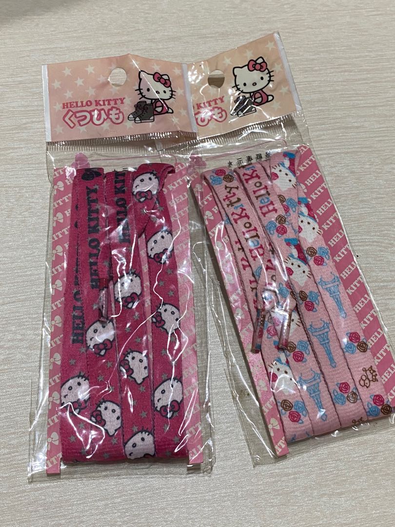 Hello kitty shoe laces clearance