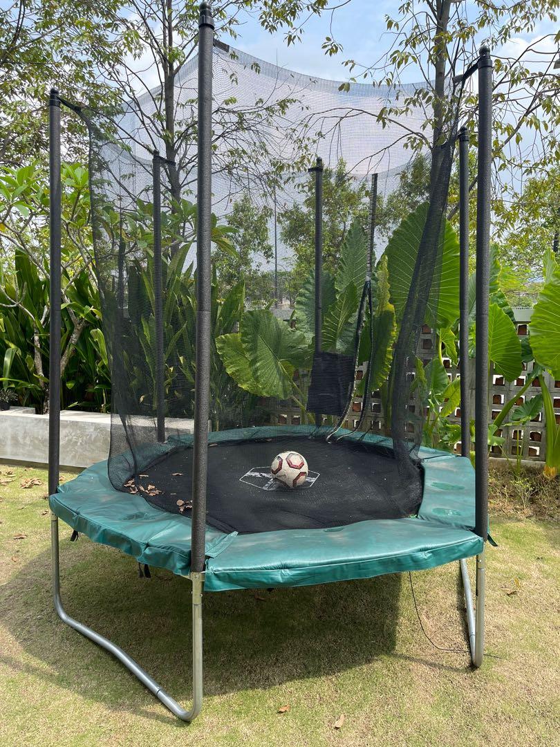 Hexagonal Trampoline Hobbies Toys Toys Games on Carousell