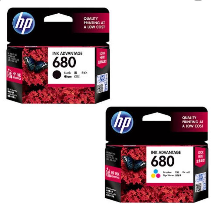 Hp 680 ink 2 new +2 opened (Buy 1take 1 