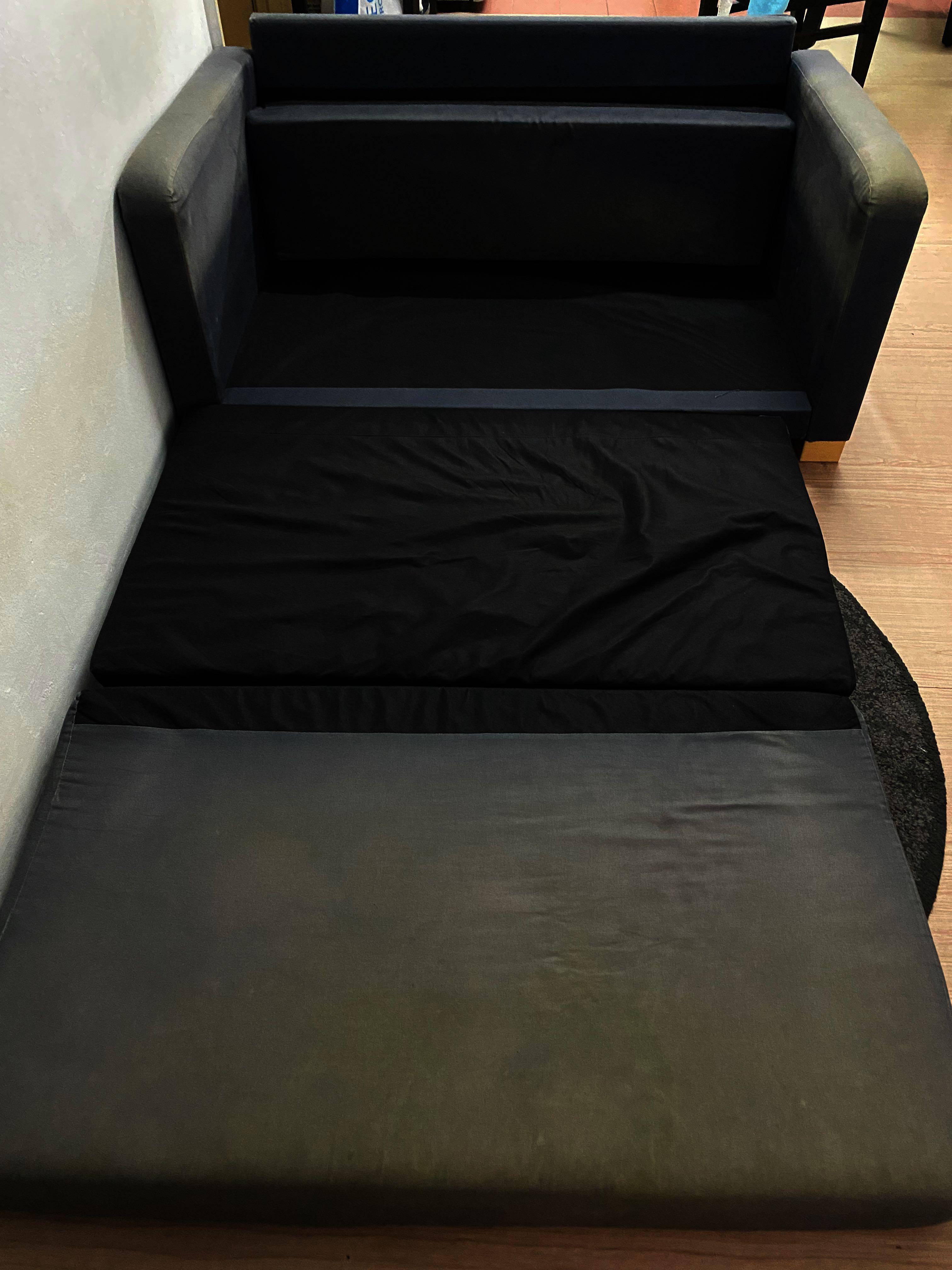 Ikea 2 seat sofa bed solsta, Furniture & Home Living, Furniture, Sofas