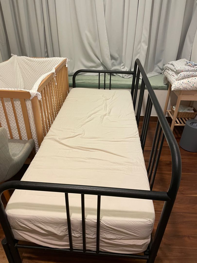 Ikea FYRESDAL daybed with two mattresses, Furniture & Home Living, Furniture, Bed Frames