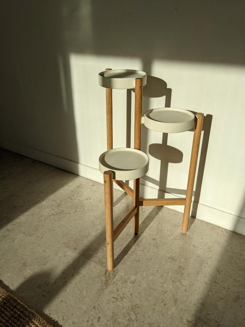 Ikea Satsumas Plant Stand, Furniture & Home Living, Gardening, Pots