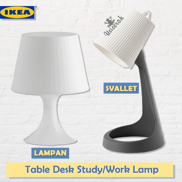 Ikea Svallet Lampan Nordic Style Work, Lampan Table Lamp Bulb Size