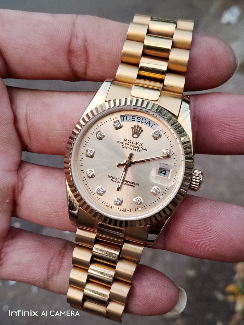 Jam Otomatis Rolex Japan, Barang Mewah 