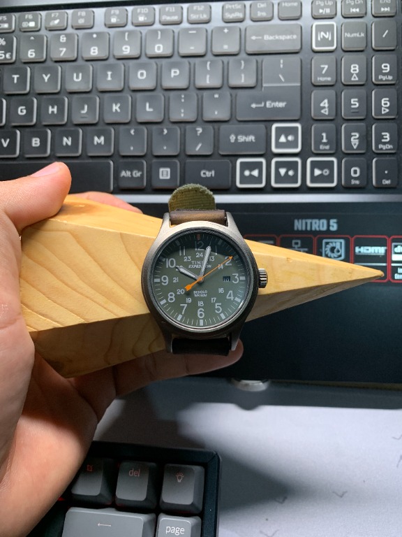 Jam Tangan Timex Indiglo Green Original Limited Edition