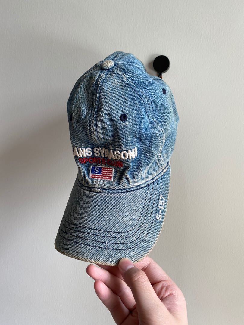 JEANS VINTAGE CAP / topi jeans vtg 