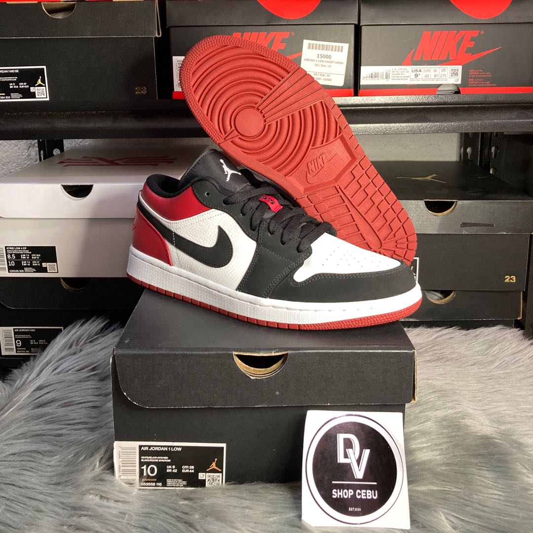 Jordan 1 top low size 10