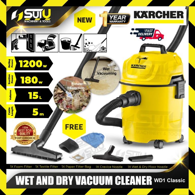 KARCHER Wd 6 P Premium Wet and Dry Multicolor-Purpose Vacuum