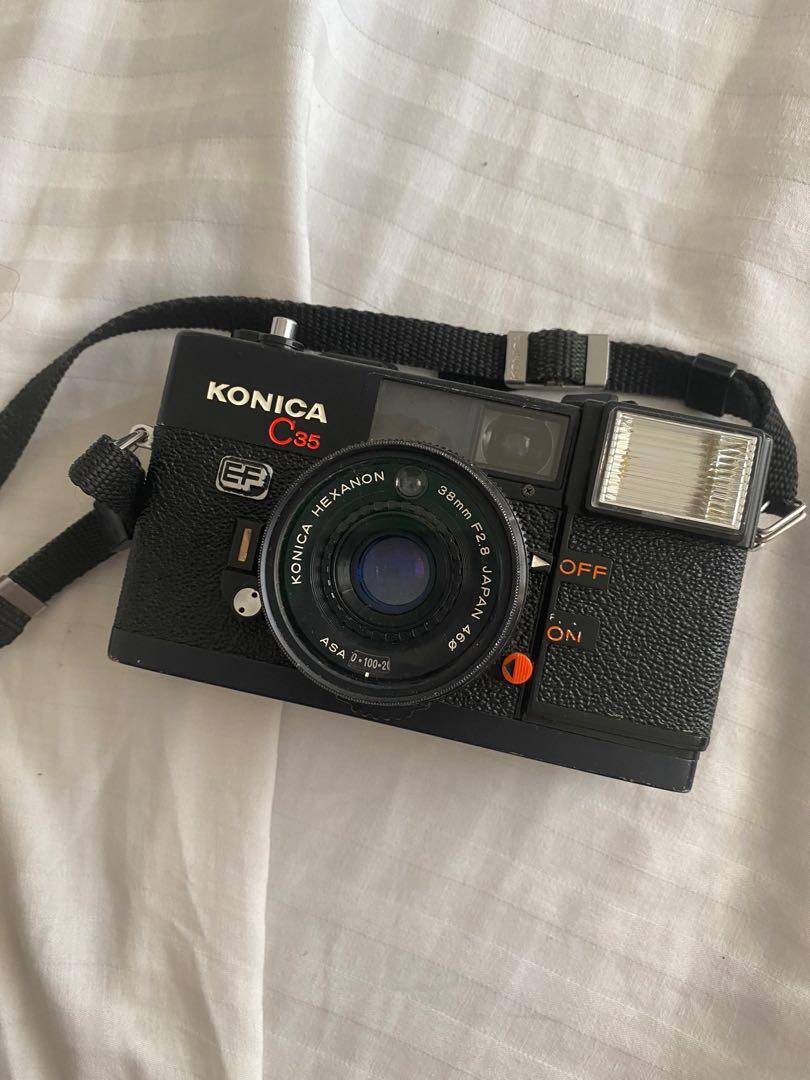 Konika C35 ef (Category: Cameras) located in Mandaue City. Submitted by knucklehead2 (Listing ID 1140437525, Image 1). Description: Selling it as it is. Di po ako marunong mag check ng condition ng camera. .