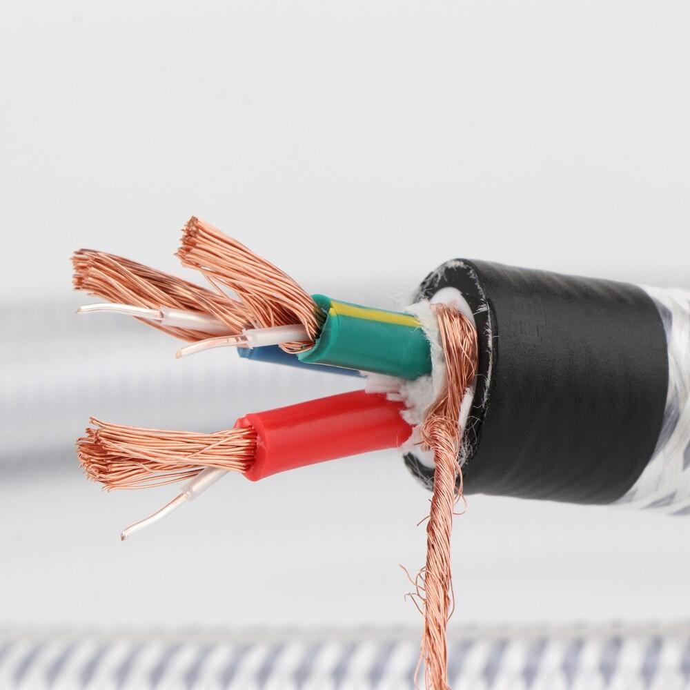 KRELL Pure Copper CRYO156 Power Plug HIFI EU Socket Schuko AC Power