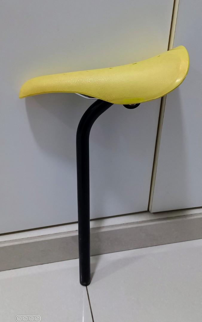 Kuwahara bmx RH saddle + Nitto Japan layback seatpost, Sports Equipment