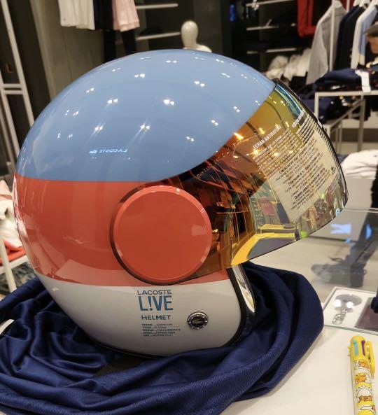 Lacoste helmet top