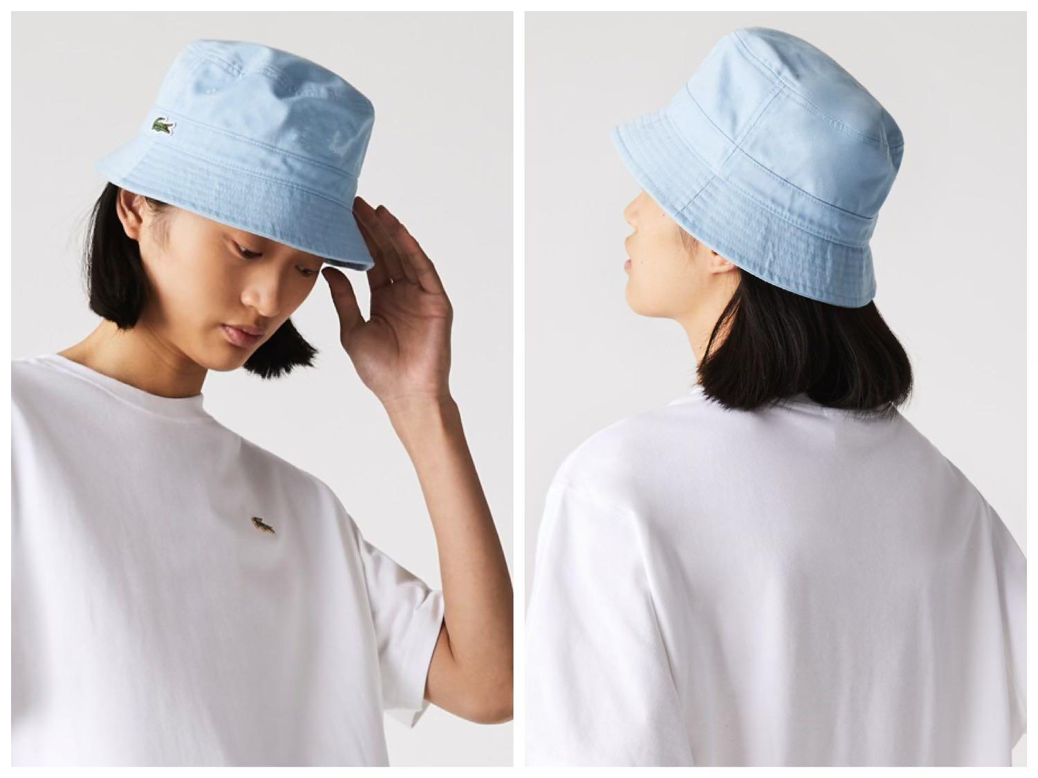 Lacoste Bob Bucket Hat (Baby Blue 