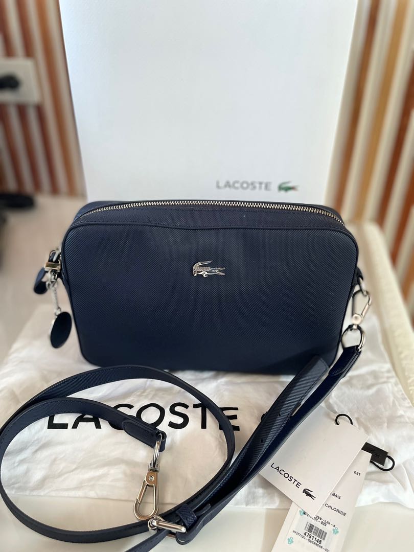 Lacoste Chantaco Square Crossover Bag Authentic
