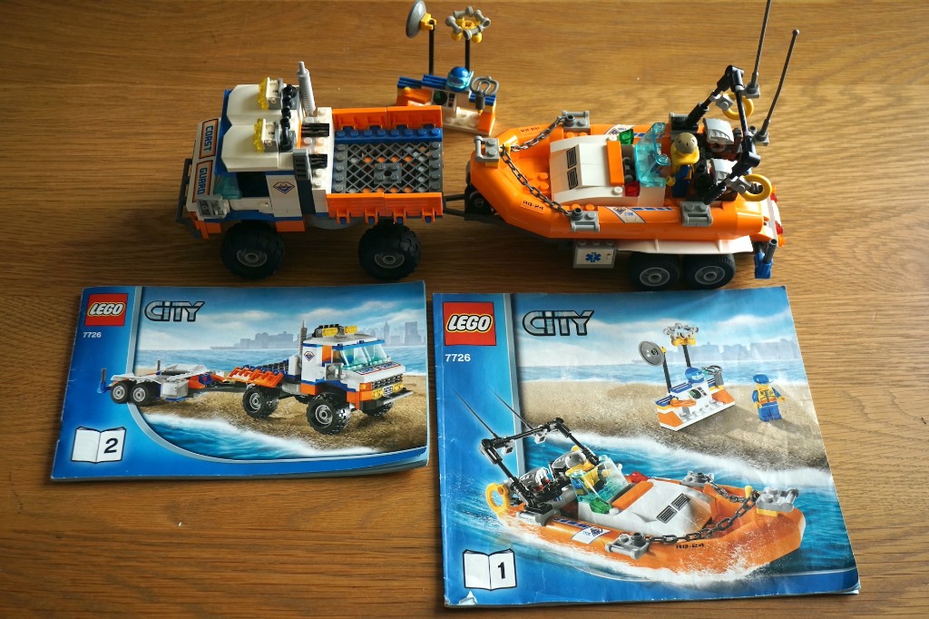 Lego coast guard truck shop