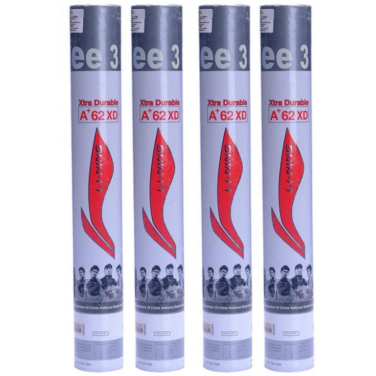 LiNing Badminton Shuttlecock A+62 XD(15 in 1), Sports Equipment