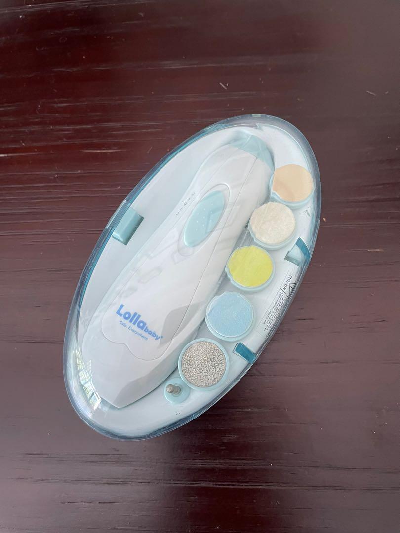 Lollababy electric baby nail trimmer set, Babies & Kids, Bathing