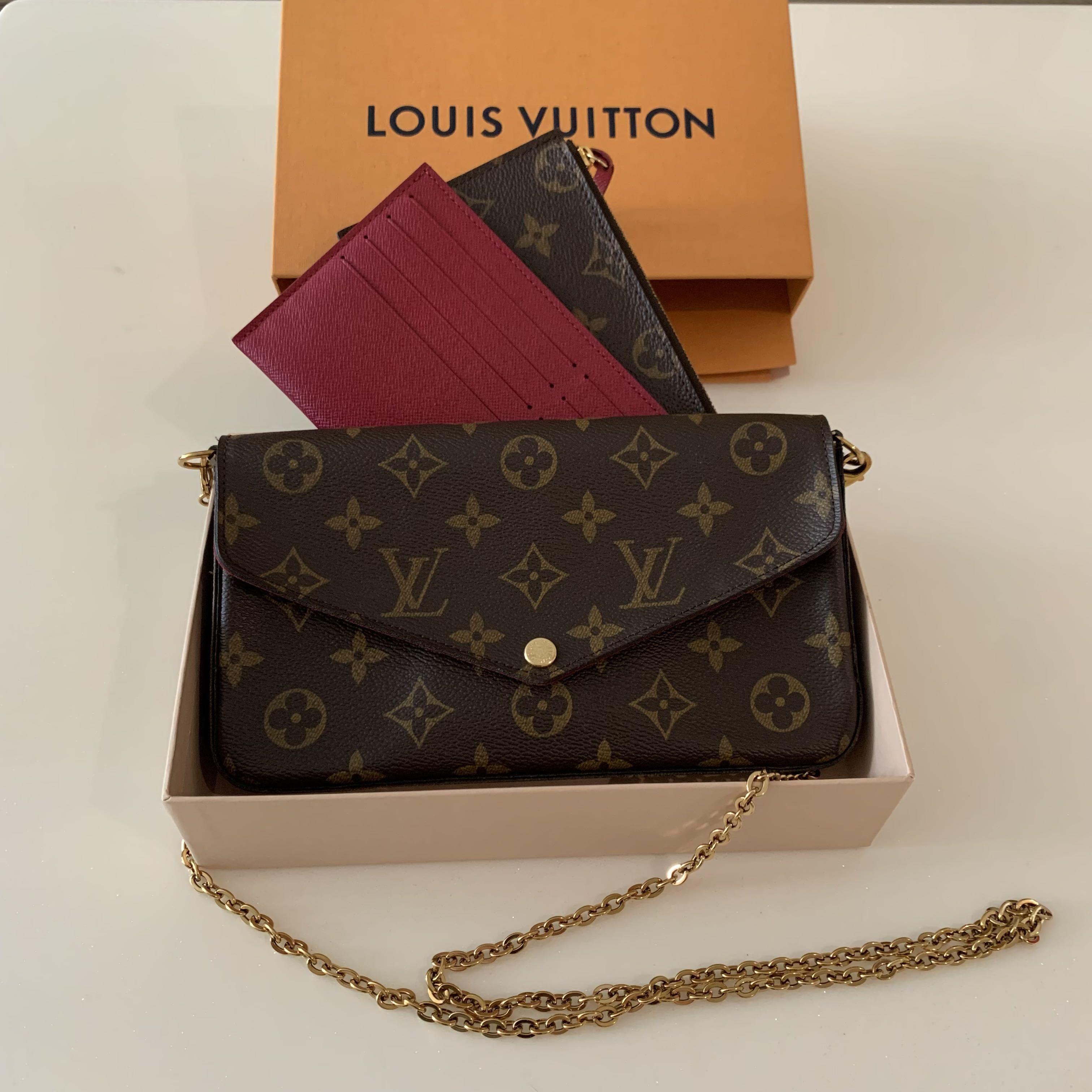 Authentic LV Felicie Pochette, Luxury, Bags & Wallets on Carousell