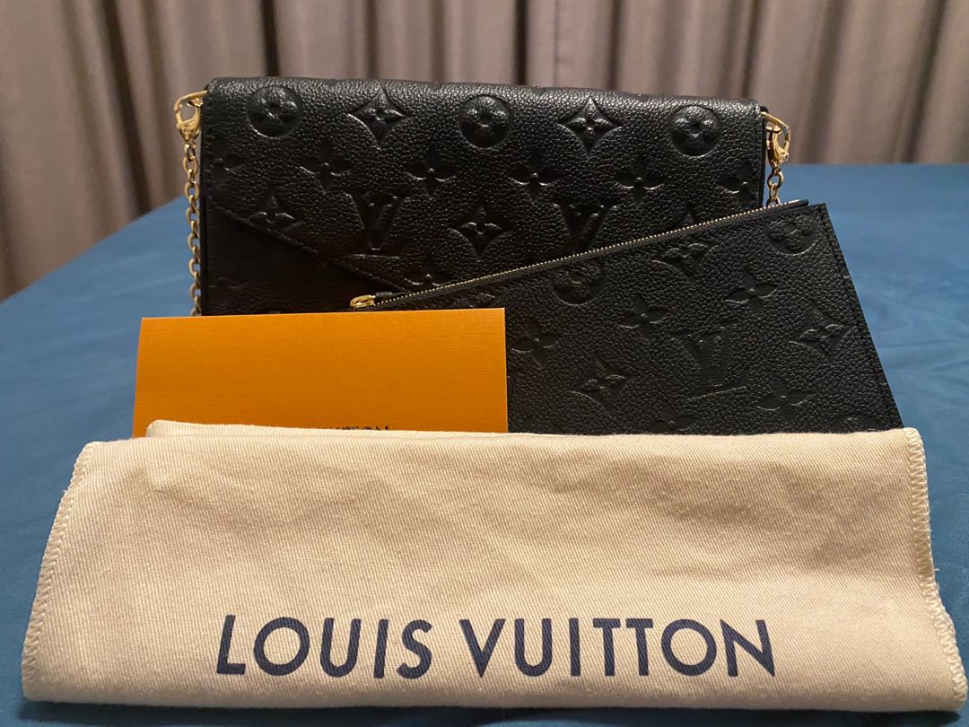 Authentic Lv Felicie Strapped N Go Crossbody Bag Sold Out At LV