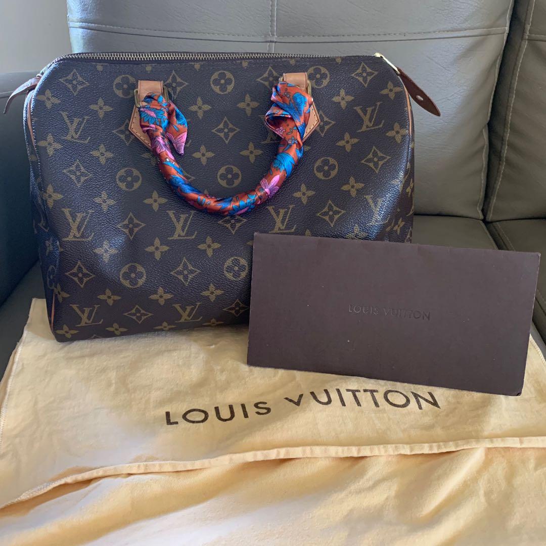 Louis Vuitton Speedy 30 Monogram, Luxury, Bags & Wallets on Carousell