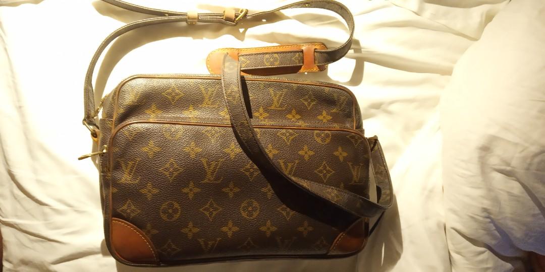 Louis Vuitton Monogram Nile Shoulder Bag Messenger M45244, Women's, Size: 20cm x 28cm x 11.5cm